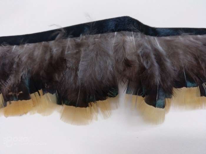 Flecos de plumas de fnatasia de 4,5cm de largo